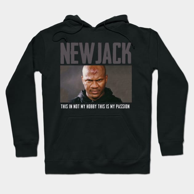 rip new jack Hoodie by christinehearst